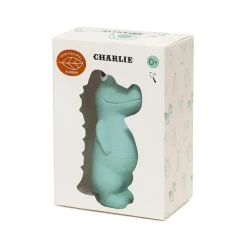 100% Natural Rubber Toy Charlie the Crocodile