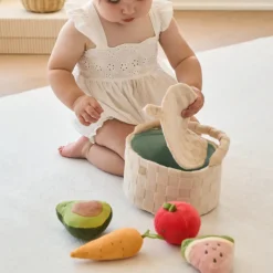 Plush Picnic Basket Activity Set