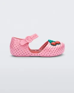 Pop Flat in Pink/Red