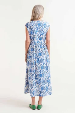 Printed Wrap Dress