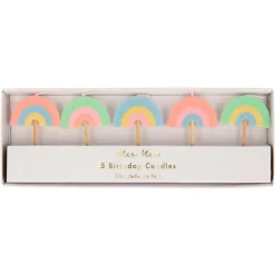 Rainbow Party Candles