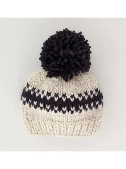 Rebel Natural Knit Beanie Hat