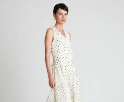 Romantic Polka Dot Dress