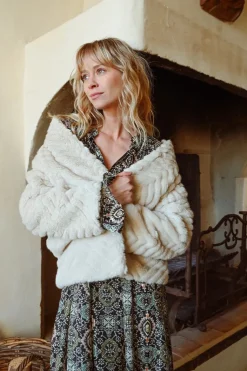 Short Faux Fur Coat
