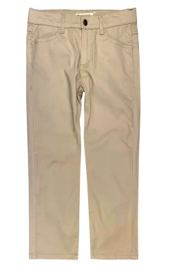 Skinny Twill Pant - Light Khaki