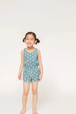 The Kid's Romper - Pineapple
