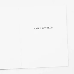 Tiger + Red Balloon Birthday Card