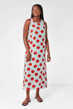 Tomato Long Dress