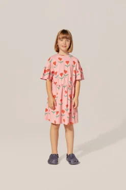 Tulips Allover Pink Dress