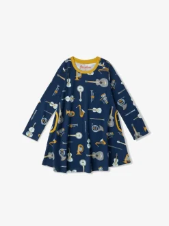 Tunic Dress with Pockets - Music Time