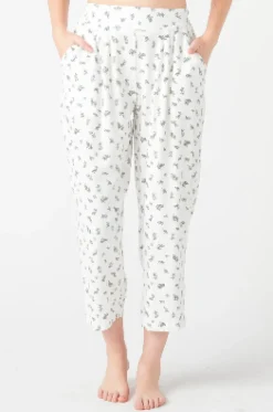 Vacay Pants - Ivory Floral