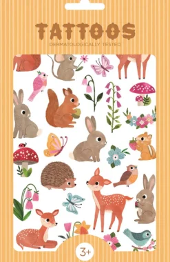 Wodland Friends Temporary Tattoos