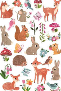 Wodland Friends Temporary Tattoos