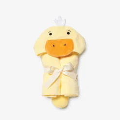 Yellow Duckie Hooded Baby Bath Wrap